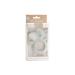 Lil' Llama Baby Elephant Teether - 100% Natural Rubber Teething Ring - Non-Toxic  BPA Free Elephant Teething Ring - Safe Cute Baby Teething Rings for Babies
