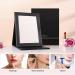 DUcare Portable Folding Vanity Makeup Mirror - Large Black | Adjustable Stand - Buy Online on GoSupps.com