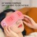 Yumili Eye Massage Device - Rechargeable USB Heated Eye Massager with Multi-Frequency Vibration & Hot Compress | Eye Care Device in Pink - Buy Online on GoSupps.com