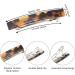 4 Pieces Acrylic Hair Clip Automatic Hair Clips Acetate Hair Pin for Fine Hair and Medium Thick Hair French Vintage Hair Accessories for Women Girls - Buy Online on GoSupps.com