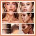 Liquid Contour Stick with Sponge Tip - Waterproof Long Lasting Bronzer & Highlighter | Sculpted Complexion Beauty (1 Pack) #102 - Buy Online on GoSupps.com