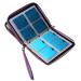 FingerAngel 120 Slots Nail Stamping Plate Holder Case - Rectangular Laser Style Manicure Organizer with Double Zipper for Nail Art - Buy Online on GoSupps.com