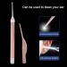 Baby Ear Wax Removal Set - Stainless Steel Luminous Tweezers & Earpick | Safe & Soft Ear Cleaning Tool with Storage Box (Rose Golden) - Buy Online on GoSupps.com