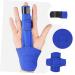 FRCOLOR Portable Hand Splint with Nylon Wrapping Tape - Gym Cable Attachments for Breathable Support 24.5x19.6cm Pinky & Middle Finger Fixing - Buy Online on GoSupps.com