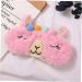 FOMIYES 6 Pcs Sherpa Fleece Eye Masks Plush Sleep Masks for Women & Kids Travel-Friendly Animal Sleeping Masks - Buy Online on GoSupps.com