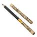 VINTORKY 2pcs Double Head Eyebrow Pencil Eyebrow Filler Microblading Eyebrow Pen Highlighter Gel Black 1 count (Pack of 1) Black