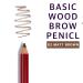 Buy BOM Basic Wood Brow Pencil - Waterproof & Smooth for Beginners | 02 Matt Brown - International Shipping Available - Buy Online on GoSupps.com