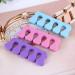 Soft EVA Foam Toe Separators for Nail Art & Pedicure 10 Pack Perfect for Manicure Accessories Random Colors - Buy Online on GoSupps.com