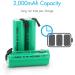 Tenergy AA 1.2V NiMH 2000mAh Flat Top Rechargeable Batteries - 10 Pack | International Shipping Available - Buy Online on GoSupps.com