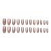 Chtom Nia 86-Lactine Powder Gray Cat Eye Nail Stickers - 24 Fake Finger Tabs for Stunning Manicures | International Shipping Available - Buy Online on GoSupps.com