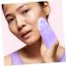 Beavorty Cleansing Massage Finger Cots Cleansing Facial Brush Skin face Scrubber for Women deep Cleaning Brush face wash Scrubber face Lotion for Women Silica Gel Makeup Remover Miss pores Violet 11.8X10CM - Buy Online on GoSupps.com