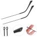 Gleavi Universal Glasses Holder - Replacement Accessories for Sunglasses & Glasses | Spare Parts & Tools Black - 14x0.4cm - Buy Online on GoSupps.com