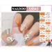 NAILDOKI Nail Stickers - 6 Sheets x 22 Pieces Full Wraps Nail Polish Strips for Women & Girls | Self-Adhesive Gel Nail Art Decals (A-04) - Buy Online on GoSupps.com