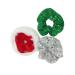 Frcolor 5pcs Christmas Hair Scrunchies - Red Elastic Ponytail Holders for Women & Girls - Buy Online on GoSupps.com
