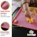 Dr. Betty's Food Grade Silicone Placemat | Super Suction, Raised Edges for Babies, Toddlers, Kids | Non-Slip, Dishwasher Safe - Gray - Buy Online on GoSupps.com