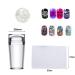 15-Piece Nail Art Stamping Kit - Christmas & Love Designs Includes 5 Plates 2 Stampers and Storage Bag - Buy Online on GoSupps.com