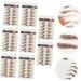 FRCOLOR 54 Sheets Waterproof Eyebrow Stickers Waterproof Stickers Artificial Eyebrow Tools 4d Make up Gel - Buy Online on GoSupps.com