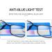 Jingshubo Anti-Blue Light Reading Glasses | 2.5x Diopter Leopard Computer & Gaming Glasses for Men & Women - Buy Online on GoSupps.com