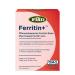 Ferritin+ iron 30 capsules very well tolerated and bioavailable plant -based gastrointestinal -resistant capsule leads to good recording in the intestine