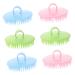 Ipetboom 6st Shampoo brush massage brush hair washer to wash hair scalp massage brush tubber shampoo brush for the scalp shower brush for hair little hair washer handy
