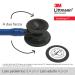 3M Littmann Cardiology IV Stethoscope - Navy Blue/Black, 27 (6168) - Buy Online on GoSupps.com