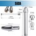 New Nozzle Clean Shower Head 2 Shower Heads 3 Aluminum Cleaner Flushing Cleansing System (Silver) - Buy Online on GoSupps.com