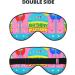 Happy Birthday Balloon Eye Mask | Soft & Adjustable Nighttime Comfort | Unisex Sleeping Mask for Men & Women - Buy Online on GoSupps.com