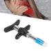 Chiropractic Setting tool 10 steps Portable chiropractic adjustment tool Skoliosis Adjuster vertebral Column Actor Manual one -head spine Massage device for muscle relaxation (blue)
