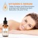 Day-Night Anti Aging Vitamin C Serum Retinol Serum For Face with Retinol & Amino Acids - Boost Skin Collagen,Hydrate & Plump Skin Facial Serum - Buy Online on GoSupps.com