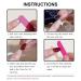 Buy Purple Press on Nails | Medium Square French Tip with Glitter & Rhinestones | 24Pcs Glossy Full Cover Stick-On Acrylic Nails for Women & Girls - Buy Online on GoSupps.com