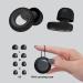 Jayine Noise Cancelling Ear Plugs for Sleep, Concerts, Work -30dB Silicone Earplugs with 8 Size Eartips & Small Box - Dark Gray + Black - Buy Online on GoSupps.com