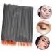 FRCOLOR 100pcs Disposable Eyeliner Brush Makeup Brush Curved Eyeliner Brush Makeup Eyeliner Brush Face Brush 9x6.5cm Black - Buy Online on GoSupps.com