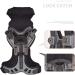 NCLCPVO Adjustable Neck Thoracic Orthosis - Head & Neck Breast Brace for Fracture Support | Unisex Halo Brace - Black 501 - Buy Online on GoSupps.com
