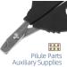 Scissors-Shaped Pill Cutter - Sharp Blade Pill Splitter with Ergonomic Handle for Easy Medication & Tablet Cutting - Buy Online on GoSupps.com
