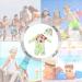 UPF 50+ Baby Girl One Piece Swimwear with Sun Hat | Toddler Swimsuits 18-24 Months - Light Green - Buy Online on GoSupps.com