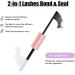 Lash Bond and Seal | Seal and Bond Eyelash Adhesive - Long Lasting Individual Lash Mascara Glue Dual-ended Eye Lash Glue Mascara Cluster Eyelash for Women Girls Ainichi - Buy Online on GoSupps.com