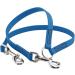 BioThane Dog Coupling Leash - 0.5m Azure Blue Adjustable Width Perfect for Two Dogs - Buy Online on GoSupps.com