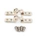 Set of 10 Wide 3mm/3.5mm/4mm Eyeglass Hinges for Travelers Plastic Frame Glasses Hinges Repair (Color : 3MM)