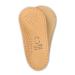 Orthotic Inserts Made in Germany | 3/4 Length  Quality Leather  Ultra-Light | Shoe Boot Insoles with Arch Support  Metatarsal Pad & Heel Cushion | Tacco Nova (44 EUR/US M11) 44 EUR / US M11