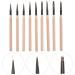 NOLITOY 9pcs Nail Art Liner Brushes Pens Nail Art Point Drill Drawing Brush Pen Manicure Tool Nail Art Design Dotting Pen Tools for DIY Manicure - Buy Online on GoSupps.com