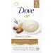 Dove Beauty Bar Shea Butter + Gentle Exfoliating for Soft Pampered and Smooth Skin | 12 Bars shea butter + soap Gentle Exfoliating - Buy Online on GoSupps.com