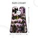 Orchids Print Beard Bib Apron for Men | Beard Hair Catcher Cape for Shaving & Trimming | Black Beard Cape Cloth - Shop Now - Buy Online on GoSupps.com