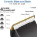 Professional Low Noise Hair Clippers for Men Kids Rechargeable Cordless Clippers Hair Trimmer Set Electric Haircut Kit with LED Display and Charge Stand for Men and Family Use - Buy Online on GoSupps.com