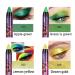 MEICOLY Red Eyeshadow Stick 12 Pcs - Metallic Green Champagne Neon Eyeshadow Crayon - Waterproof & Long Lasting Shiny Rotating Eyeshadow Sticks - Buy Online on GoSupps.com