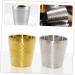 FRCOLOR 2 PCS Stainless Steel Shaving Cup Set - 304 Metal Shaving Tools for Perfect Shaping & Lathering - Buy Online on GoSupps.com