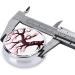Cherry Blossoms Round Pill Box - 3 Compartments Portable Organizer for Travel & Purse - Buy Online on GoSupps.com