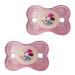 BabyCalin ZEN261902 Pacifier Mincie Pink Girl set of 2 multi-coloured 2 pieces