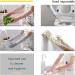 Rosrrtlm 3 Pairs Dishwashing Cleaning Gloves Non-Slip Laundry Kitchen Gardening Household Gloves Easy to Use 42CM - Buy Online on GoSupps.com
