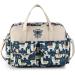 Kamay Waterproof Mummy Diaper Bag with Changing Mat - Lamar Navy Alpaca - Buy Online on GoSupps.com