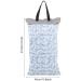 Garosa Waterproof Diaper Bag for Newborns - Large Capacity Hanging Wet Dry Cloth Baby Inserts Nappy Laundry Storage Bag (#4) - Buy Online on GoSupps.com